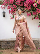 MIMOSA Rani Saree Saree — pose 6 styling detail
