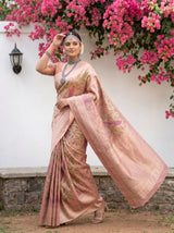 MIMOSA Rani Saree Saree — pose 7 styling detail