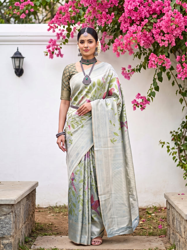 Sapphire  Saree