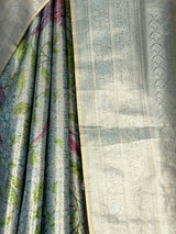 MIMOSA Sapphire Saree Saree — fleets shot full lifestyle