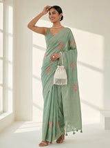 MIMOSA Saree Saree — pose 5 styling detail