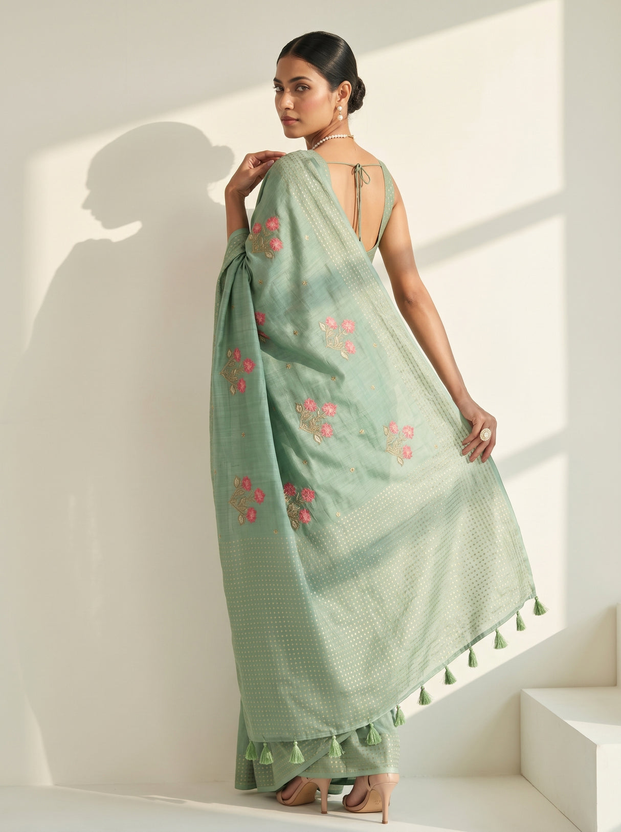 MIMOSA Saree Saree — pose 7 styling detail