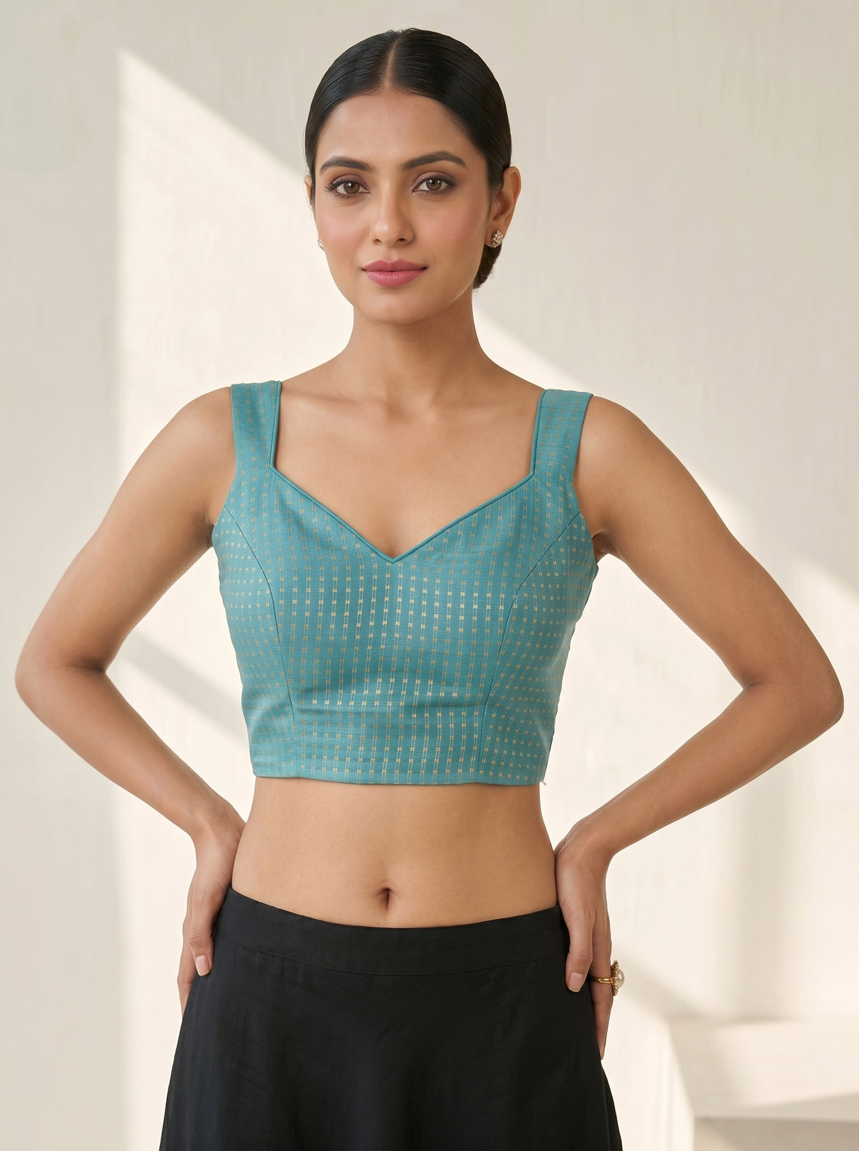 MIMOSA Saree Saree — blouse close-up