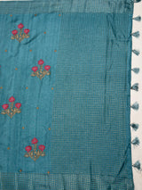 MIMOSA Saree Saree — pallu and zari work detail