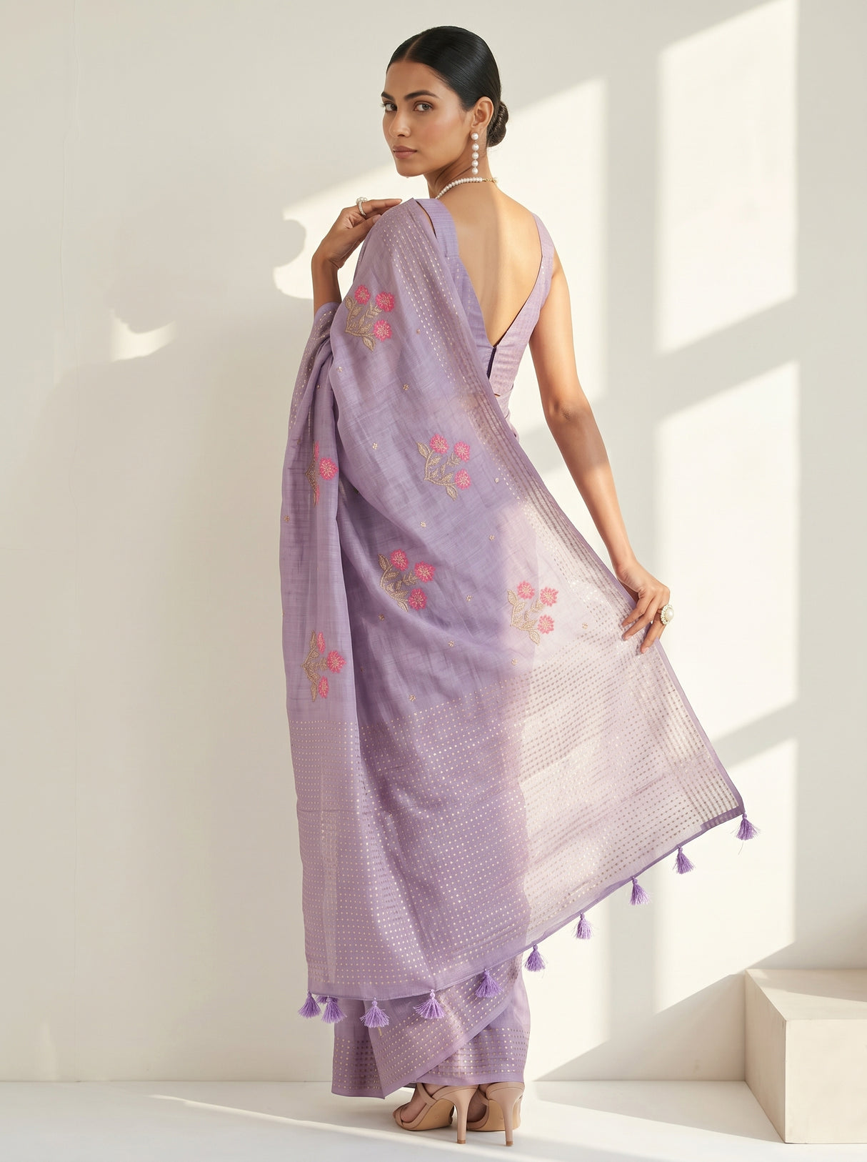 MIMOSA Saree Saree — pose 7 styling detail