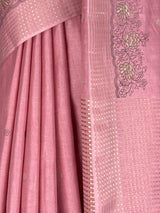 MIMOSA Gajari Banarasi Art Silk Saree — fleets shot full lifestyle