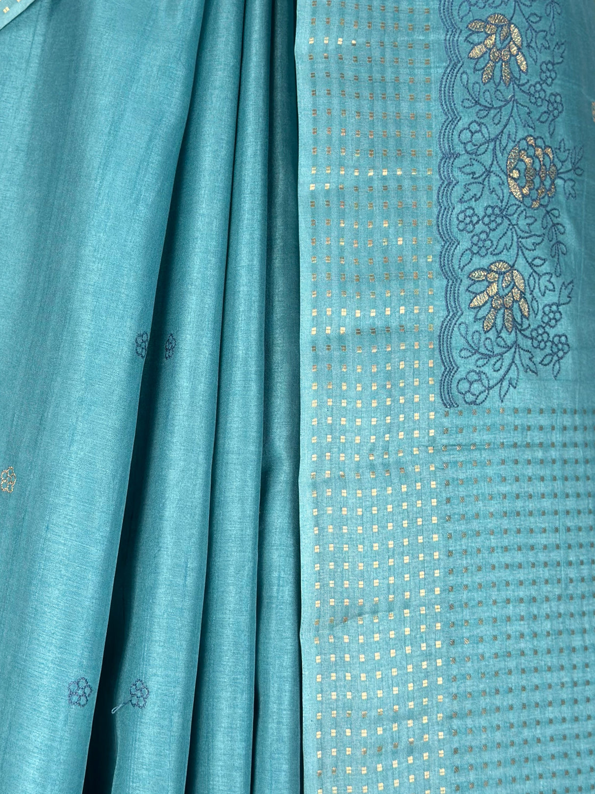 MIMOSA Sapphire Banarasi Art Silk Saree — fleets shot full lifestyle