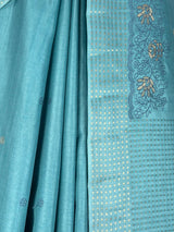 MIMOSA Sapphire Banarasi Art Silk Saree — fleets shot full lifestyle