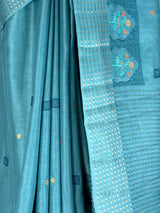 MIMOSA Sapphire Saree Saree — fleets shot full lifestyle