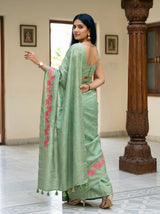 MIMOSA Saree Saree — pose 5 styling detail