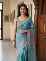 MIMOSA Saree Saree — pose 10 styling detail