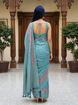 MIMOSA Saree Saree — pose 2 styling detail