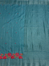 MIMOSA Saree Saree — pallu and zari work detail