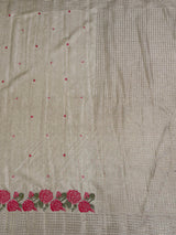 MIMOSA Saree Saree — pallu and zari work detail