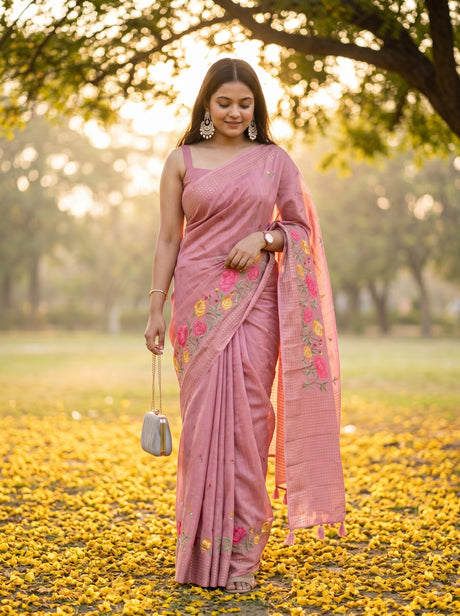 Gajari  Saree