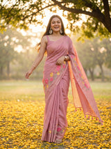 MIMOSA Gajari Saree Saree — pose 9 styling detail