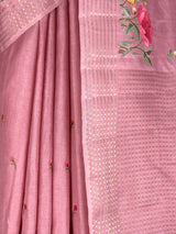 MIMOSA Gajari Saree Saree — fleets shot full lifestyle