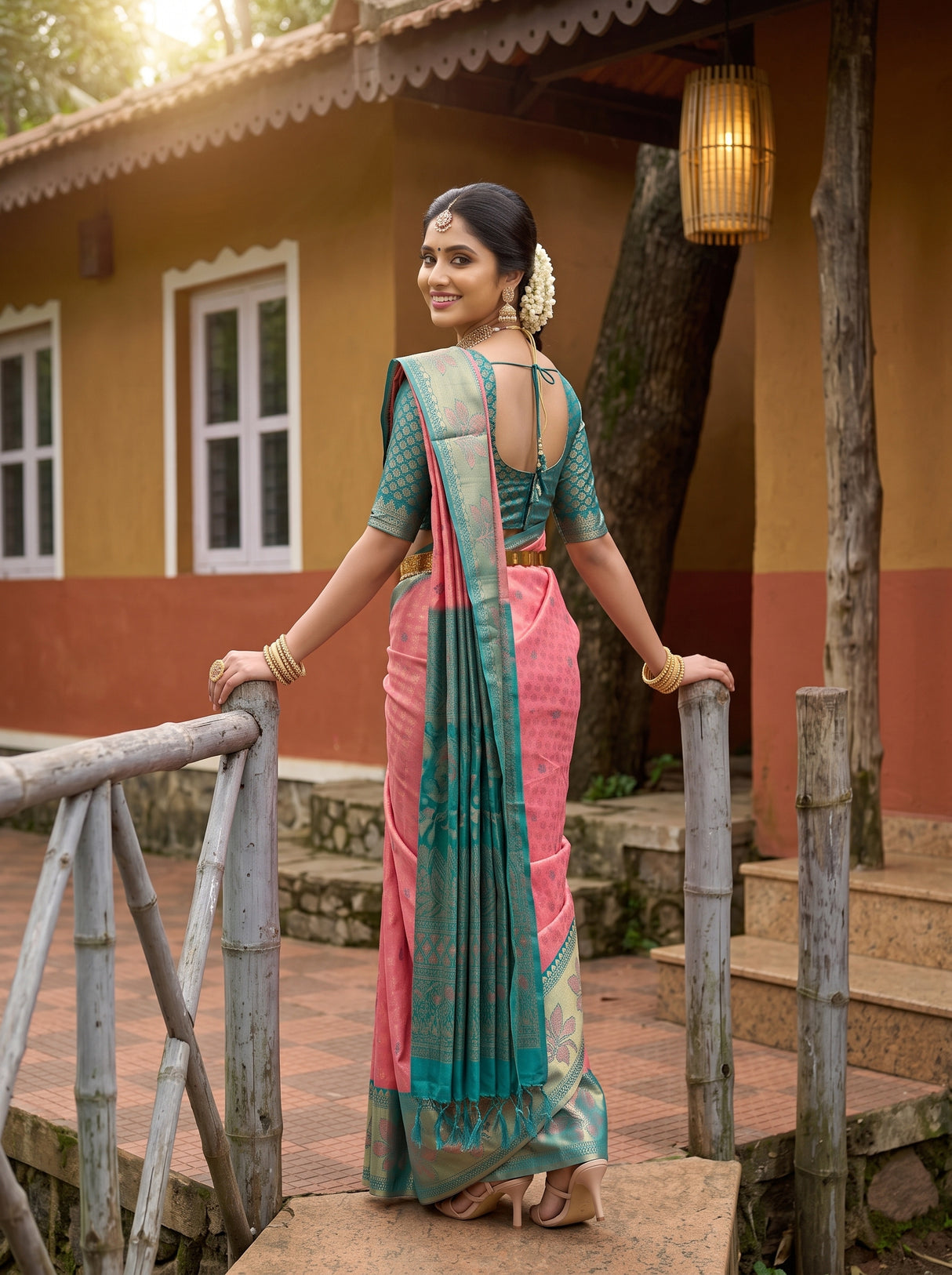 MIMOSA Saree Saree — pose 7 styling detail