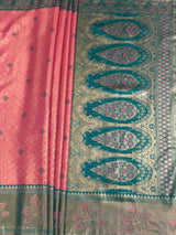 MIMOSA Saree Saree — pallu and zari work detail