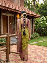 MIMOSA Saree Saree — pose 2 styling detail