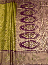 MIMOSA Saree Saree — pallu and zari work detail