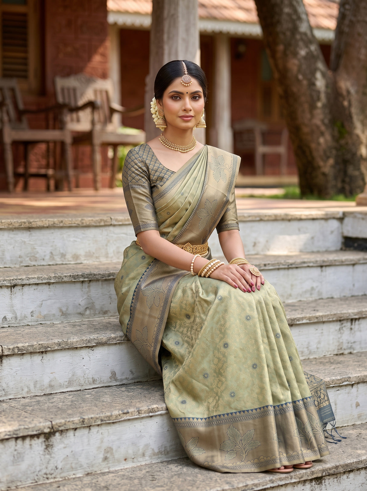 MIMOSA Saree Saree — pose 8 styling detail