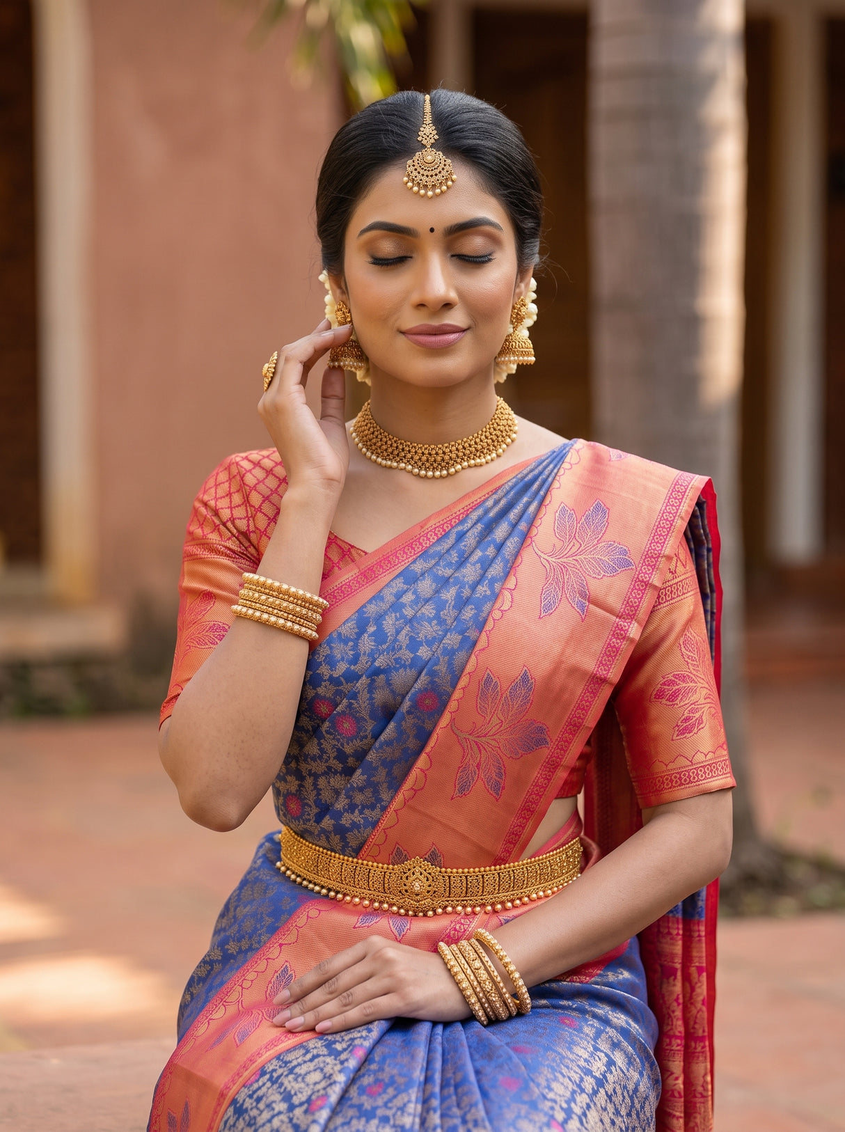 MIMOSA Saree Saree — pose 10 styling detail