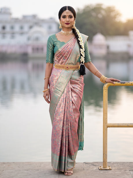 MIMOSA Saree Saree — front view on mannequin
