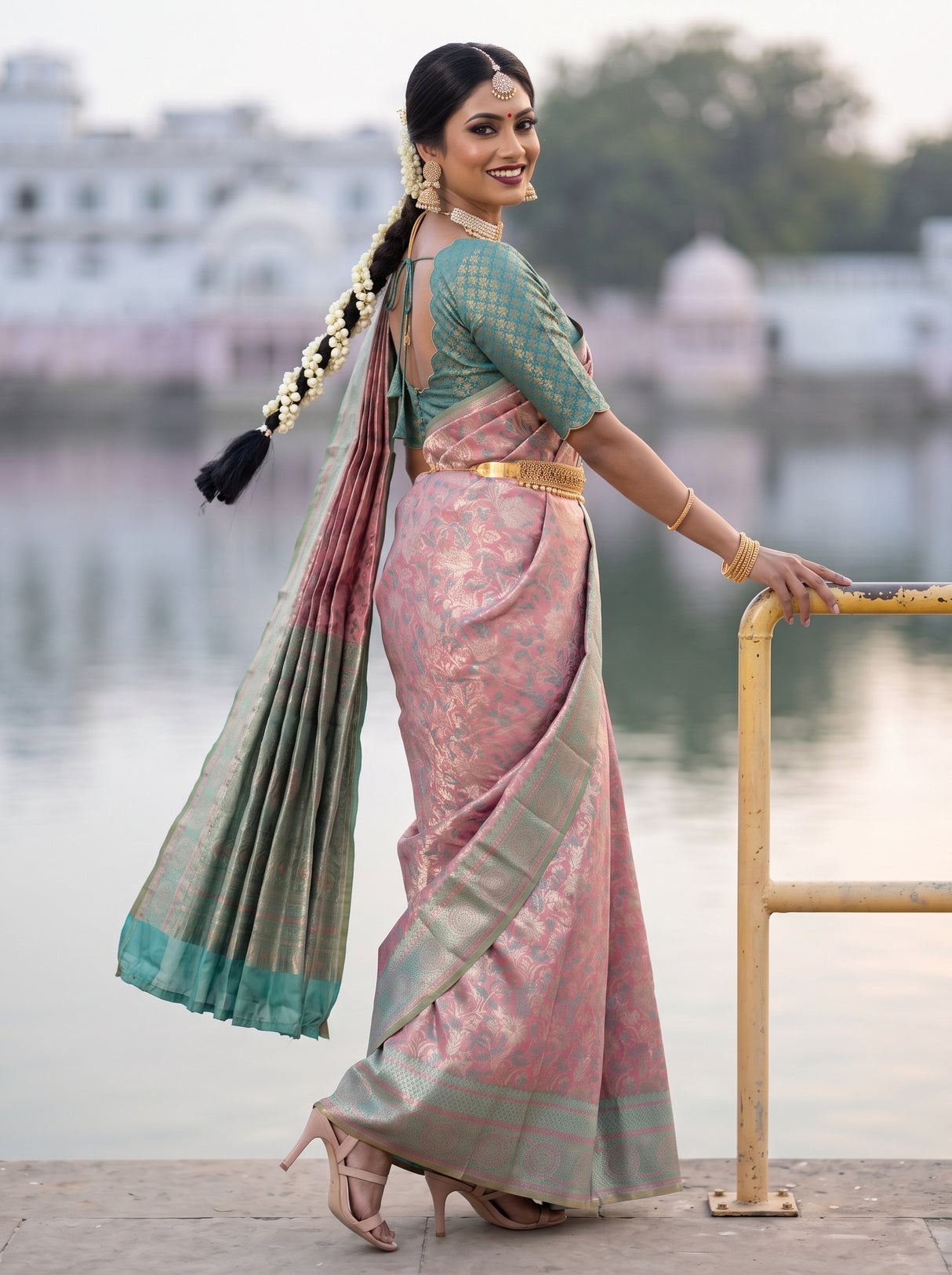 MIMOSA Saree Saree — pose 9 styling detail