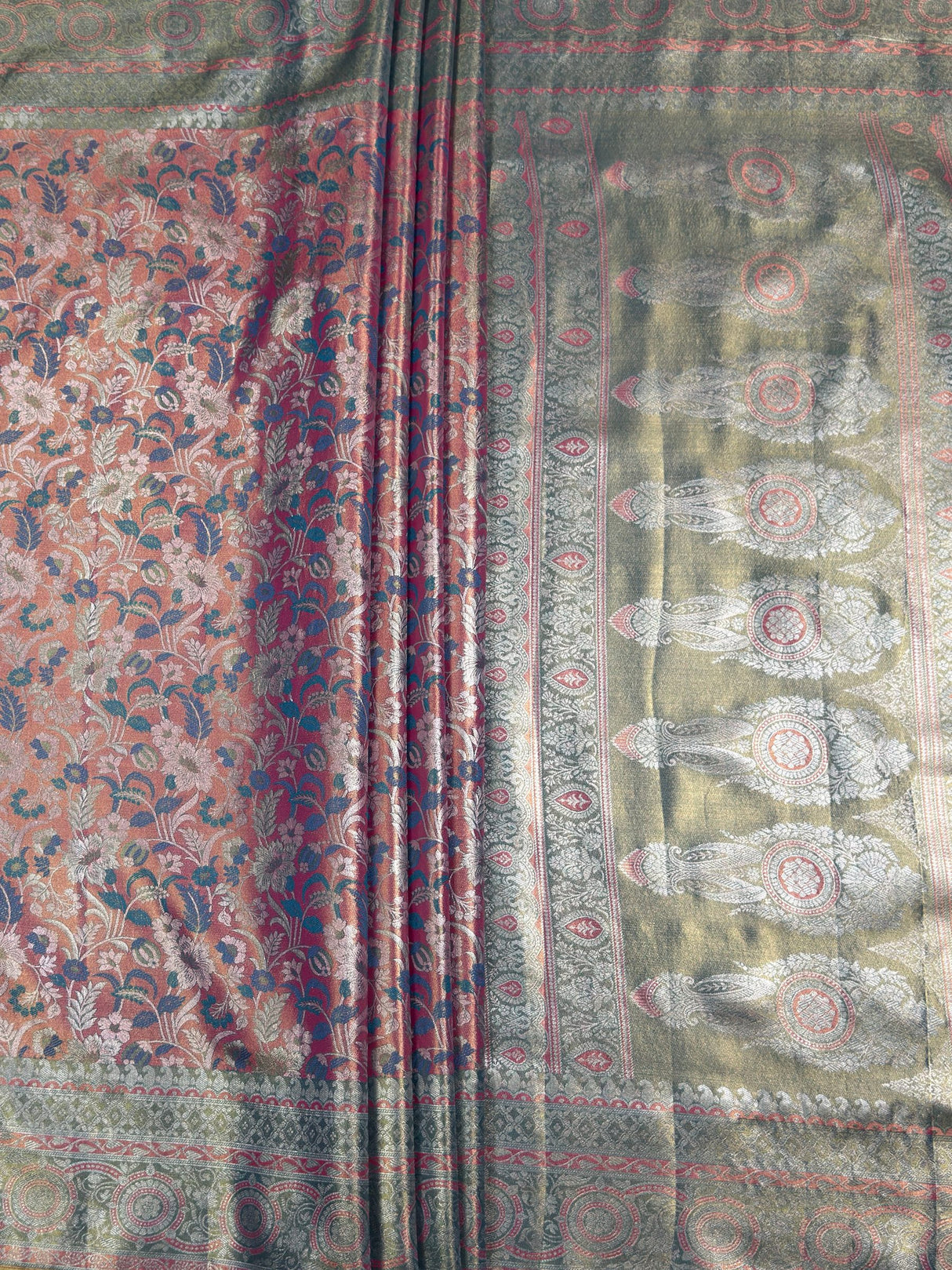 MIMOSA Saree Saree — pallu and zari work detail