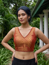 MIMOSA Saree Saree — blouse close-up