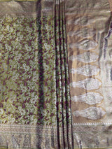 MIMOSA Saree Saree — pallu and zari work detail