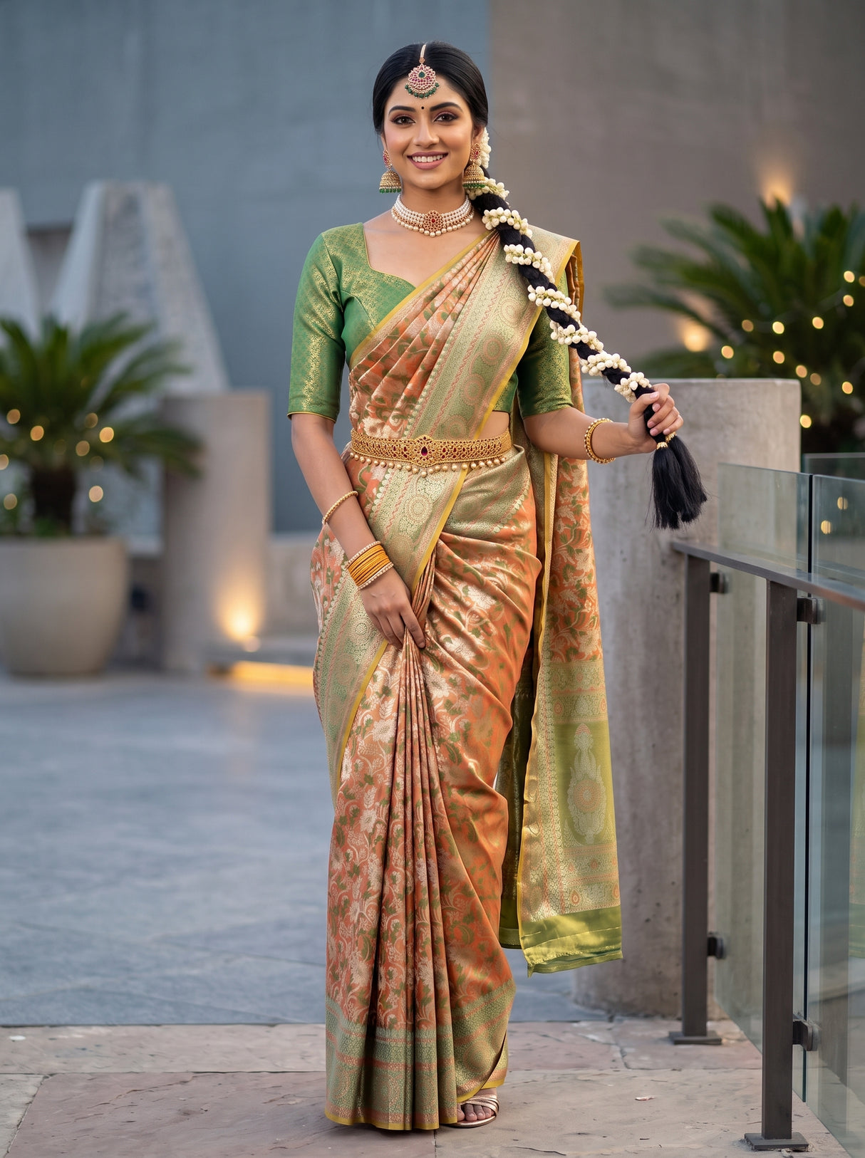 MIMOSA Saree Saree — pose 9 styling detail