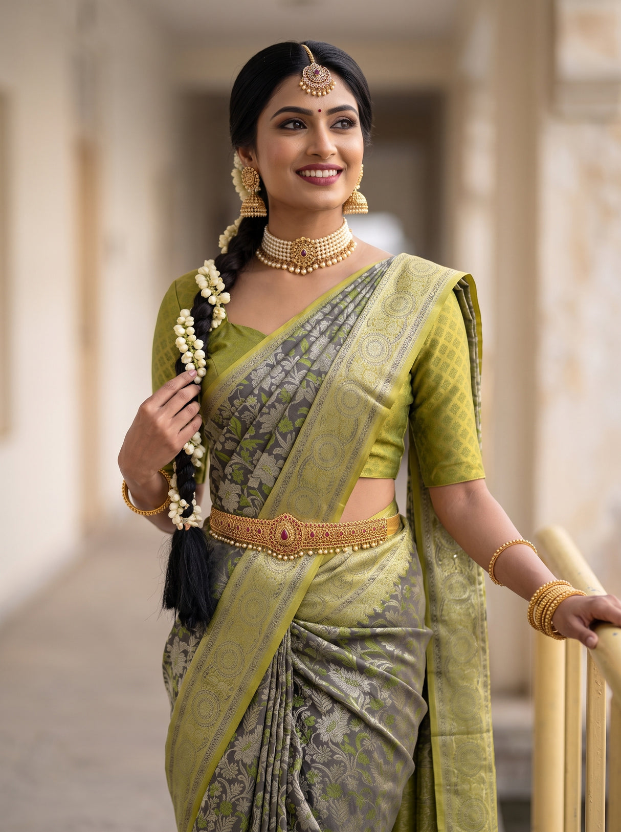 MIMOSA Saree Saree — pose 10 styling detail
