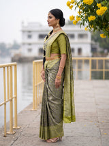 MIMOSA Saree Saree — pose 3 styling detail