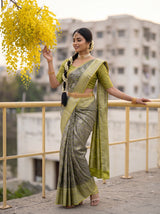 MIMOSA Saree Saree — pose 5 styling detail