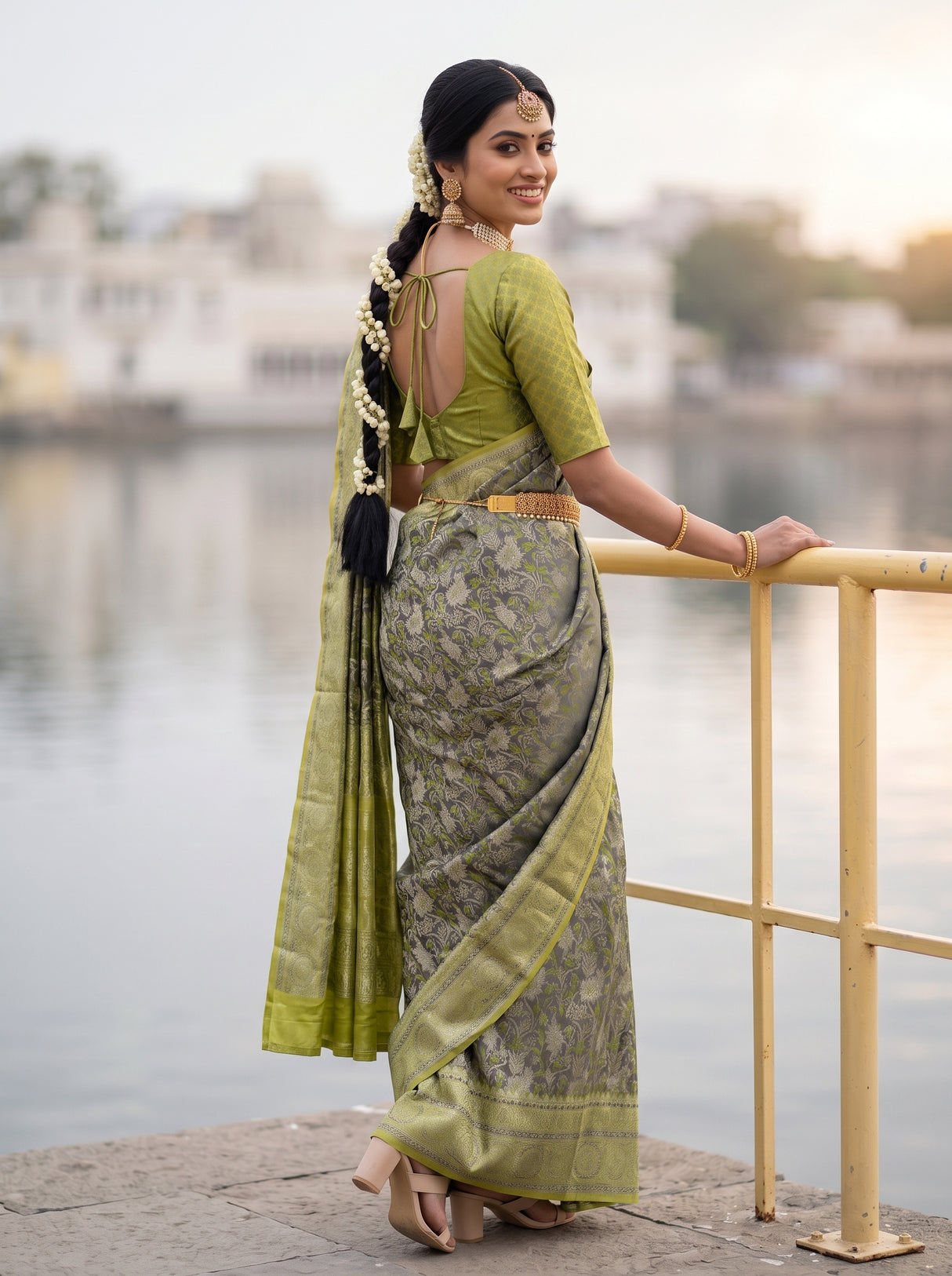 MIMOSA Saree Saree — pose 9 styling detail