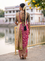 MIMOSA Saree Saree — pose 2 styling detail