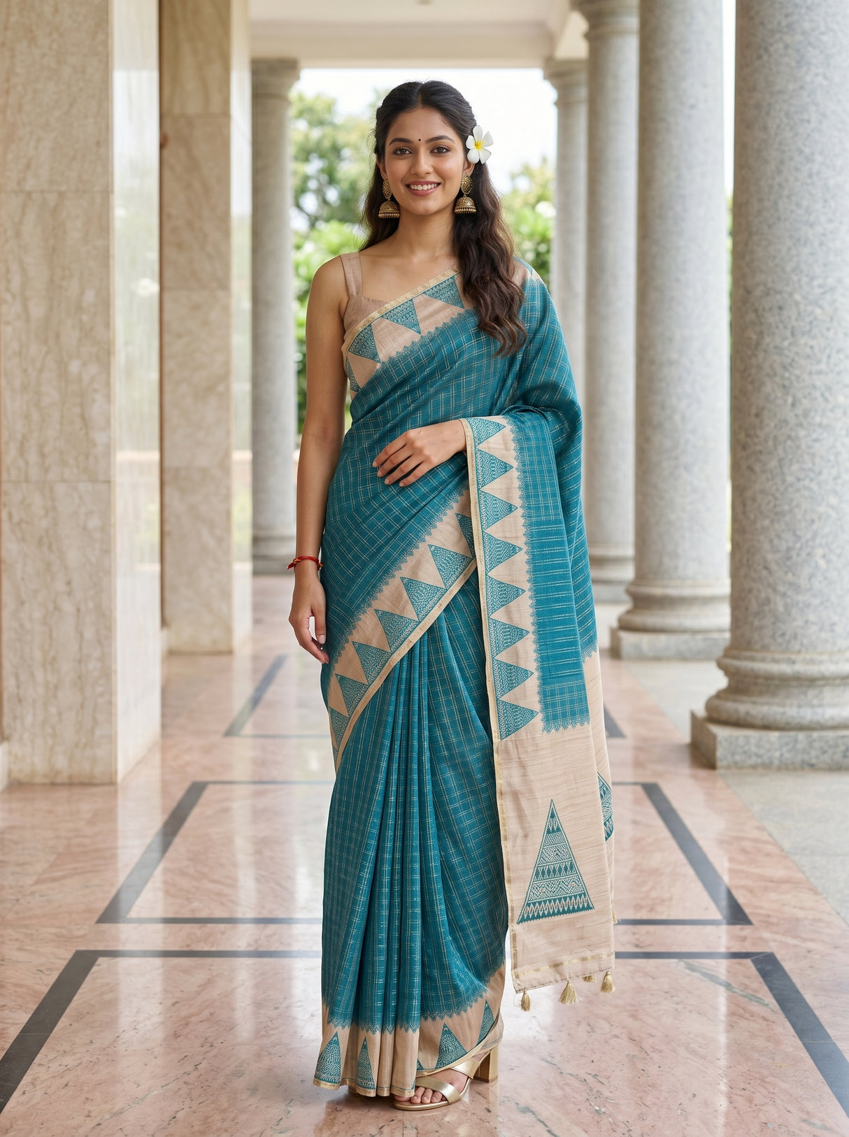 Sapphire  Saree