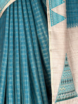 MIMOSA Sapphire Saree Saree — fleets shot full lifestyle