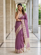 Wine  Saree