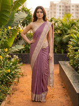 MIMOSA Magenta Saree Saree — pose 4 styling detail