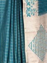 MIMOSA Sapphire Saree Saree — fleets shot full lifestyle