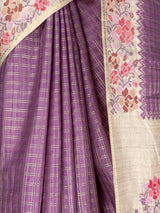 MIMOSA Magenta Banarasi Art Silk Saree — fleets shot full lifestyle