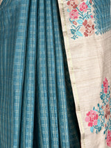 MIMOSA Sapphire Banarasi Art Silk Saree — fleets shot full lifestyle