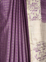 MIMOSA Magenta Saree Saree — fleets shot full lifestyle