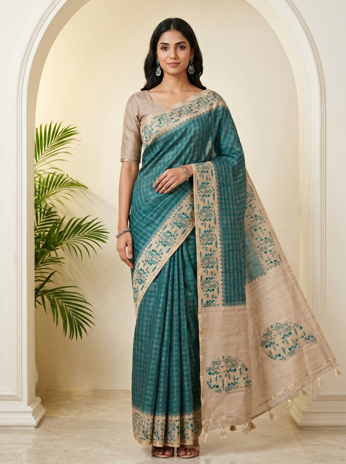 Sapphire  Saree