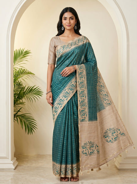 Sapphire  Saree