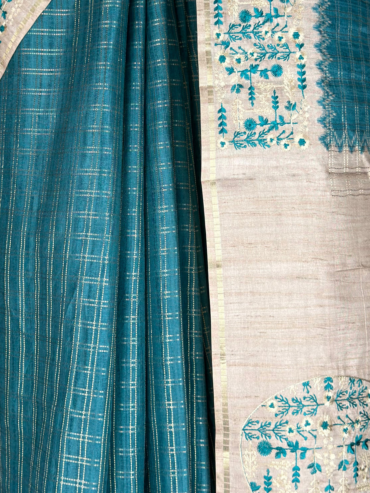 MIMOSA Sapphire Saree Saree — fleets shot full lifestyle