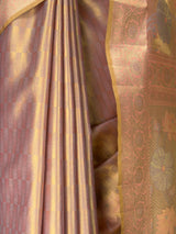MIMOSA Gajari Kanjivaram Art Silk Saree — fleets shot full lifestyle